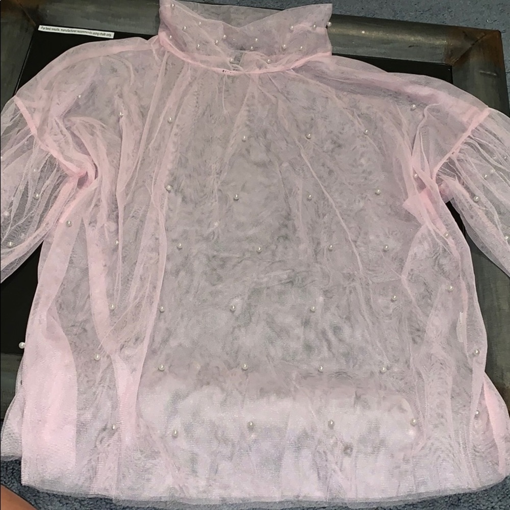 Beautiful tool pink pearl design shirt